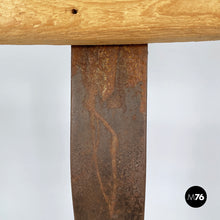 画像をギャラリービューアに読み込む, Industrial stools with height-adjustable seat by Necchi, 1920s