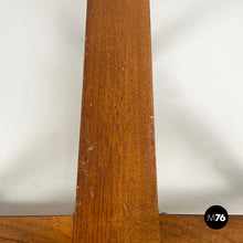 画像をギャラリービューアに読み込む, Coffee table in wood and glass, 1980s