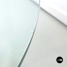 画像をギャラリービューアに読み込む, Coffee table in glass and black marble, 1980s