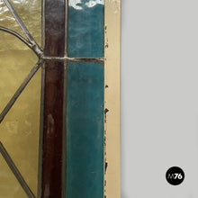 Charger l'image dans la galerie, Tall stained-glass windows with roses, 1910s