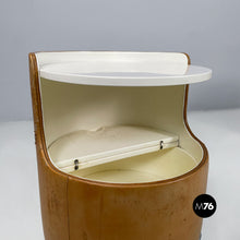 Load image into Gallery viewer, Bedside tables mod. Lullaby by Luigi Massoni for Poltrona Frau, 1960s