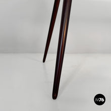 画像をギャラリービューアに読み込む, Coffee table in wood and glass , 1950s