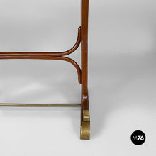 画像をギャラリービューアに読み込む, Dining tables in wood and brass, 1930s