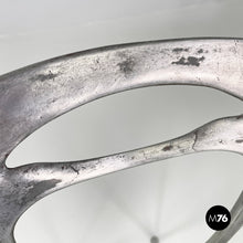 画像をギャラリービューアに読み込む, Metal and fabric chairs by Palladio, 1950s