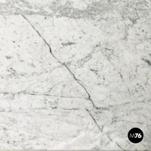 将图片加载到图库查看器,Rectangular coffe table in white marble by Carlo Scarpa, 1980s