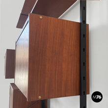 Load image into Gallery viewer, Bookcase series Selex for Industria Mobili Barovero, 1960s