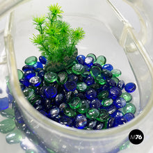 画像をギャラリービューアに読み込む, Ornamental table fish tank Aqua-Loop by Mt. Parnell Fisheries and Nosco Plastic, 1950s