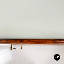 Charger l'image dans la galerie, Chest of drawers in wood, glass and brass, 1950s