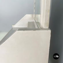 画像をギャラリービューアに読み込む, Console with mirror in gray wood by Gino Maggioni for Atelier Borsani Varedo, 1920-1930s