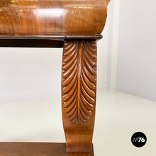 画像をギャラリービューアに読み込む, Wall console in marble and wood, early 1800s