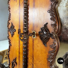 Carica l'immagine nel visualizzatore di Gallery, Sideboard with mirrors in turned wood, 1930s