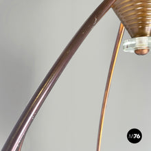 Load image into Gallery viewer, Chandelier in copper and glass, 1940s