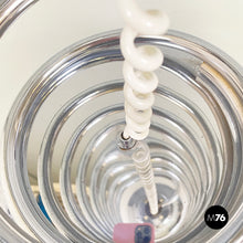 Carica l'immagine nel visualizzatore di Gallery, Floor lamp with opaline glass, metal and marble, 1970s