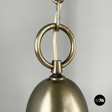 Charger l'image dans la galerie, Chandeliers in opaline glass and metal, 1960s