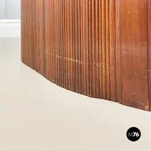 Load image into Gallery viewer, Self-supporting wooden screen by Baumann, 1950s