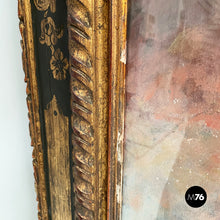 画像をギャラリービューアに読み込む, Painting with finely crafted wooden frame, 1800-1900s