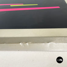 画像をギャラリービューアに読み込む, Silk-screen print with collage Macchina Impossibile by Bruno Munari, 1970s