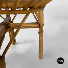 画像をギャラリービューアに読み込む, Stool in rattan, 1960s