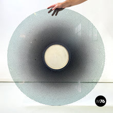 画像をギャラリービューアに読み込む, Round mirror in glass, 1990s