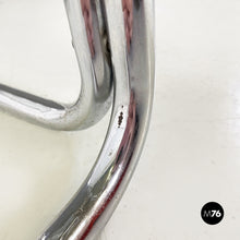 画像をギャラリービューアに読み込む, Coffee tables in glass and chromed steel, 1970s