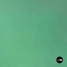Load image into Gallery viewer, Dining table in white and aqua green wood, 1940s