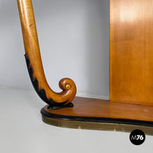Carica l'immagine nel visualizzatore di Gallery, Consolle in wood and glass, 1930s