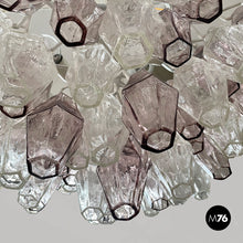 Charger l'image dans la galerie, Chandelier Poliedri by Carlo Scarpa for Venini, 1960s
