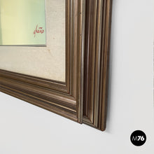 Load image into Gallery viewer, Oil painting with wooden frame, 1970s