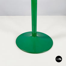画像をギャラリービューアに読み込む, Floor coat hanger in green metal, 1970s