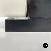 Load image into Gallery viewer, Wall lamps in opaline glass and black Bakelite, 1950s
