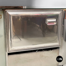 画像をギャラリービューアに読み込む, Bar cabinet with stools by Willy Rizzo, 1970s