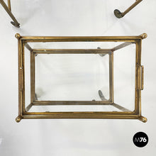 将图片加载到图库查看器,Brass and glass carts, 1960s