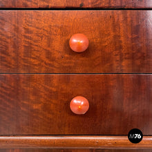 Load image into Gallery viewer, Chest of drawers in wood and marble, 1930s