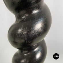 Load image into Gallery viewer, Pedestals in black wood, 1930s