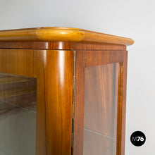 画像をギャラリービューアに読み込む, Display cabinet in wood and glass, 1930s