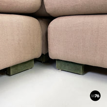 画像をギャラリービューアに読み込む, Modular sofa by Willy Rizzo for Sabot, 1970s