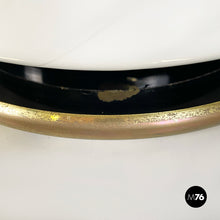 画像をギャラリービューアに読み込む, Table lamp in opaline Murano glass and brass, 1970s