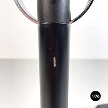 Load image into Gallery viewer, Adjustable black metal table lamp, 1980s