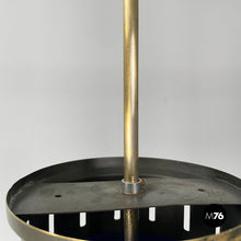 Load image into Gallery viewer, Chandelier in blue and white plexiglass, 1970s