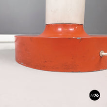 画像をギャラリービューアに読み込む, Floor lamp in metal and opaline glass, 1970s