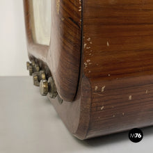 Load image into Gallery viewer, Wooden television by Vega, 1950s