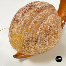 画像をギャラリービューアに読み込む, Sculptural table lamp Snail by Marzio Cecchi for Dimensione Fuoco, 1960s