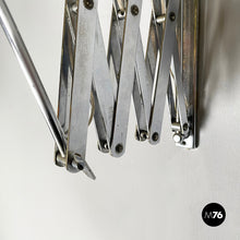 画像をギャラリービューアに読み込む, Pantograph wall lamp in red metal, 1960s