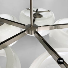 Carica l'immagine nel visualizzatore di Gallery, Chandelier Pentaclinio by Vico Magistretti for Artemide, 1970s