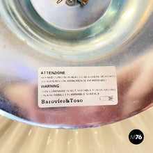 画像をギャラリービューアに読み込む, Glass ceiling lamp by Barovier&Toso, 1960s
