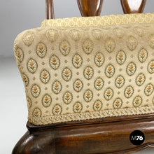 Carica l'immagine nel visualizzatore di Gallery, Armchairs in wood and fabric, 1930s