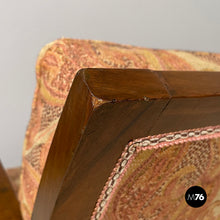 Load image into Gallery viewer, Armchairs in wood and fabric, 1930s