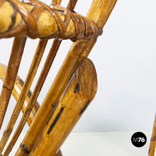 Carica l'immagine nel visualizzatore di Gallery, Armchairs in rattan, 1960s