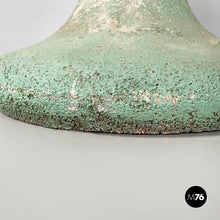 Load image into Gallery viewer, Pot holder in aqua green concrete, 1950s