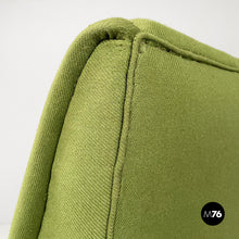 Load image into Gallery viewer, Armchairs in green fabric, 1950s